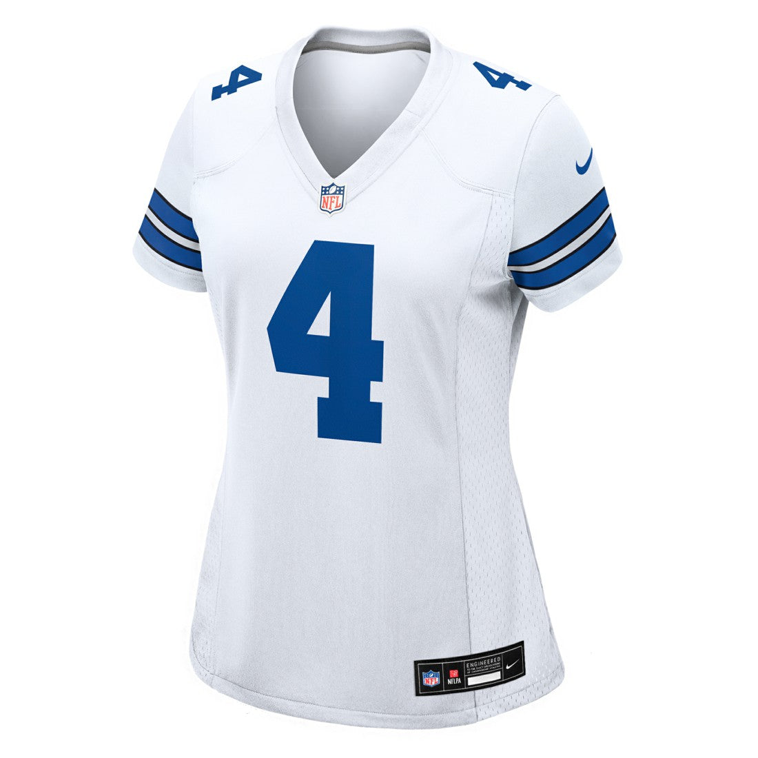 Dak Prescott Dallas Cowboys Women's Team Game Jersey White