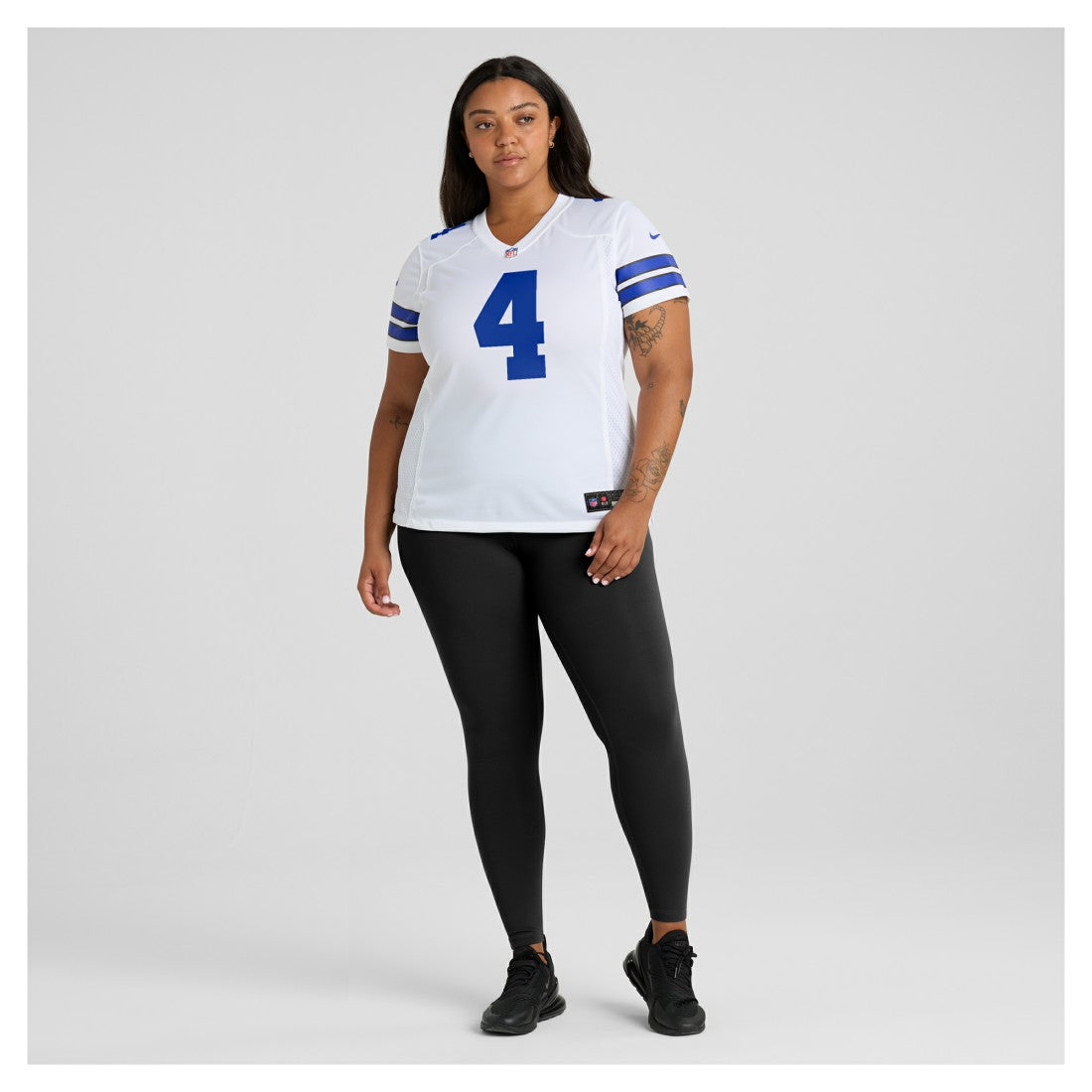 Dak Prescott Dallas Cowboys Women's Team Game Jersey White