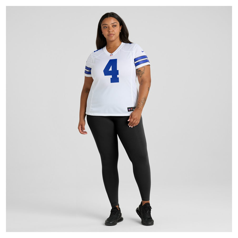 Dak Prescott Dallas Cowboys Women's Team Game Jersey White