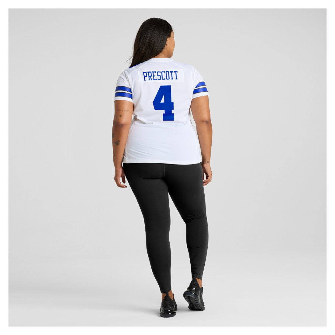 Dak Prescott Dallas Cowboys Women's Team Game Jersey White