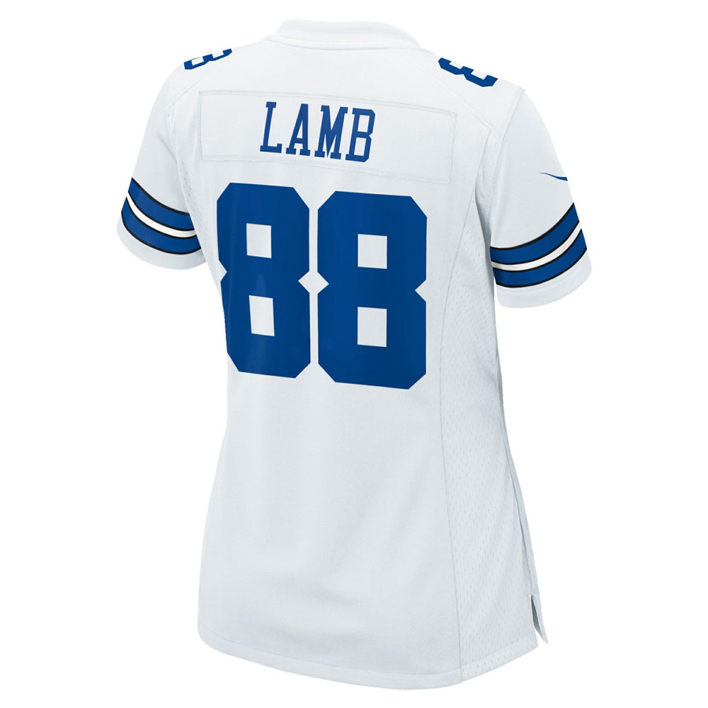 CeeDee Lamb Dallas Cowboys Women's Game Jersey White