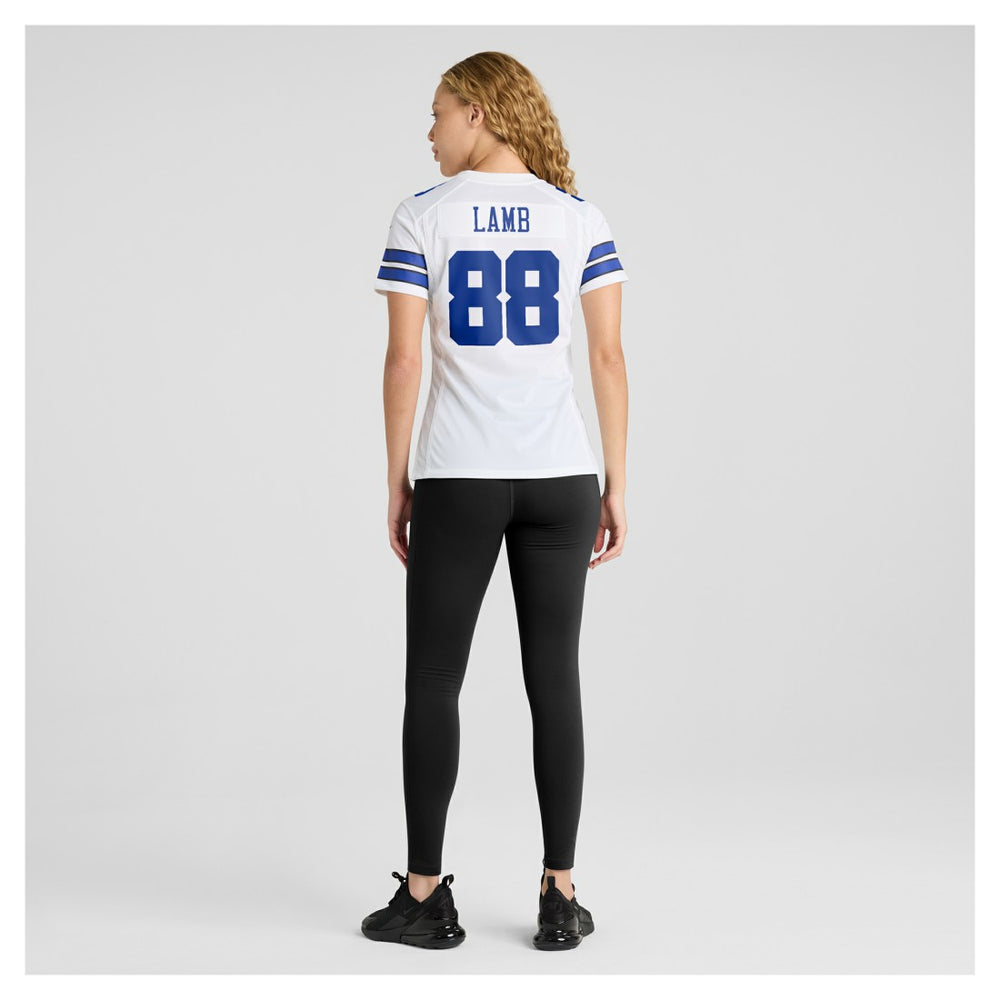 CeeDee Lamb Dallas Cowboys Women's Game Jersey White