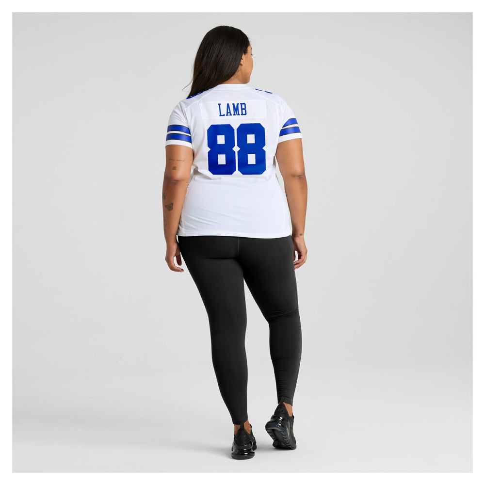 CeeDee Lamb Dallas Cowboys Women's Game Jersey White
