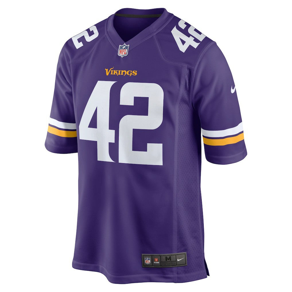 NFL Andrew DePaola Minnesota Vikings Game Jersey - Purple