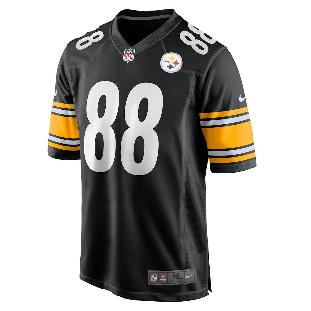 Pat Freiermuth Pittsburgh Steelers Game Jersey Black