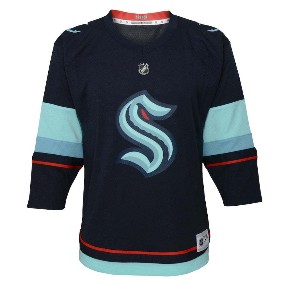NHL,Custom Seattle Kraken Youth Home Replica Custom Jersey - Navy