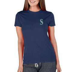 Seattle Mariners Concepts Sport Women's Marathon Knit Top - Navy Tops