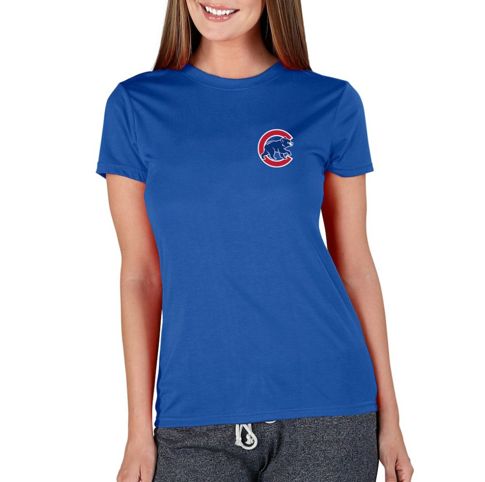 Chicago Cubs Concepts Sport Women's Marathon Knit Top - Royal Tops