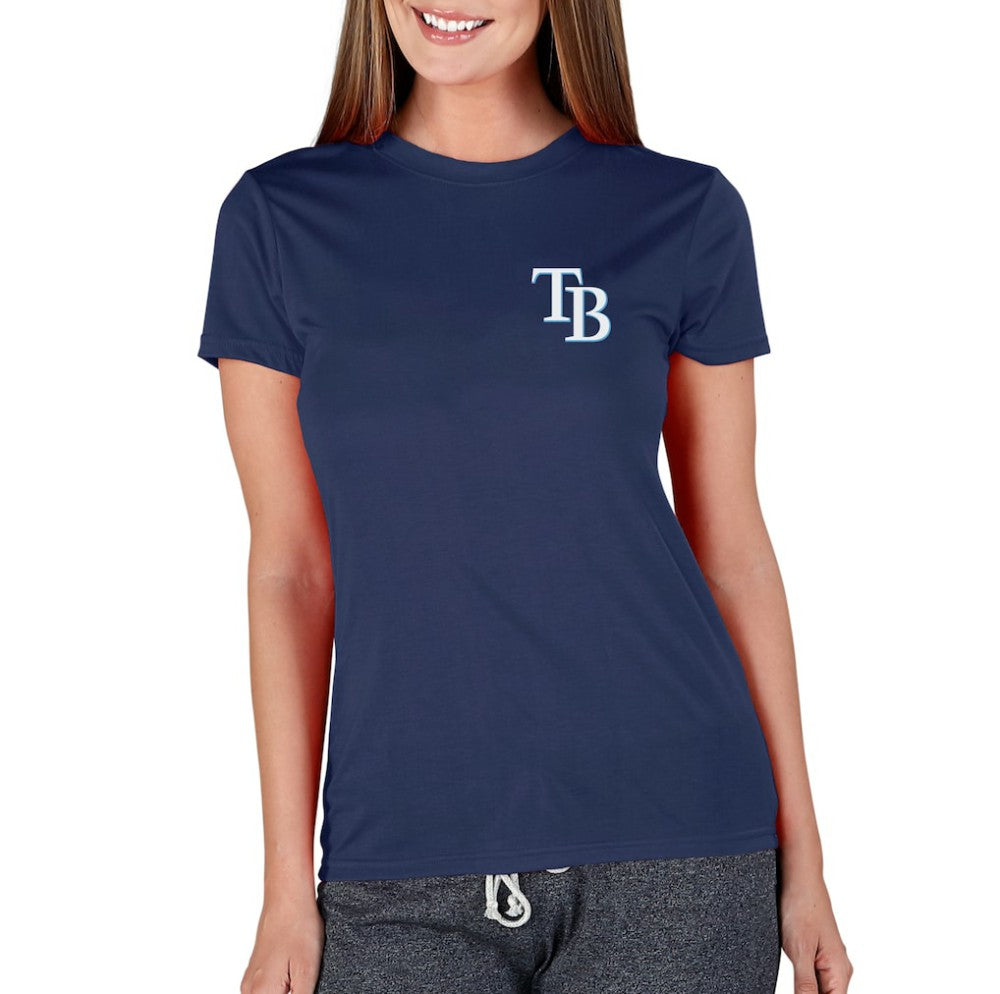 Tampa Bay Rays Concepts Sport Women's Marathon Knit Top - Navy Tops