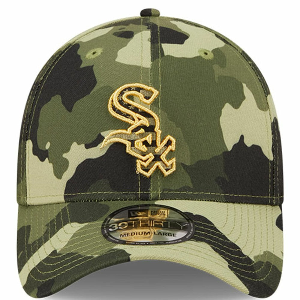 Chicago White Sox New Era 2022 Armed Forces Day 39THIRTY Flex Hat - Camo Hats