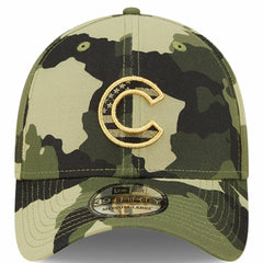 Chicago Cubs New Era 2022 Armed Forces Day 39THIRTY Flex Hat - Camo Hats