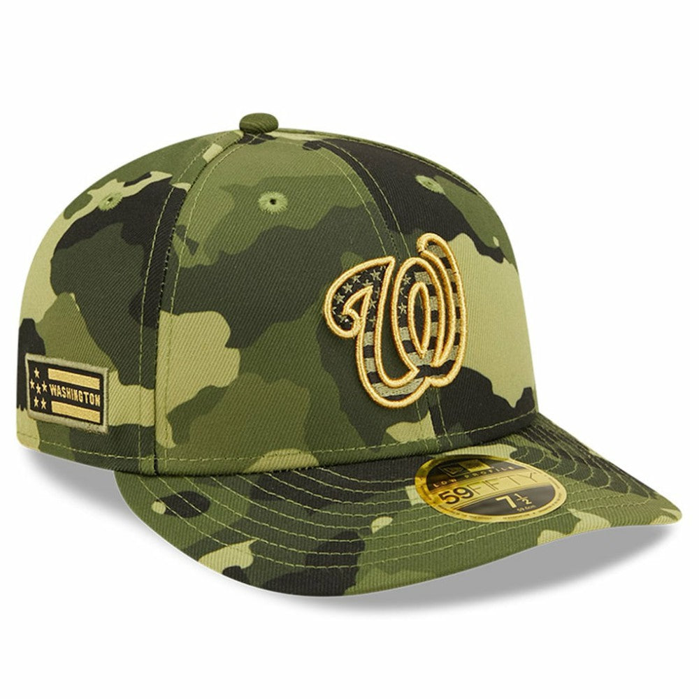 Washington Nationals New Era 2022 Armed Forces Day On-Field Low Profile 59FIFTY - Camo