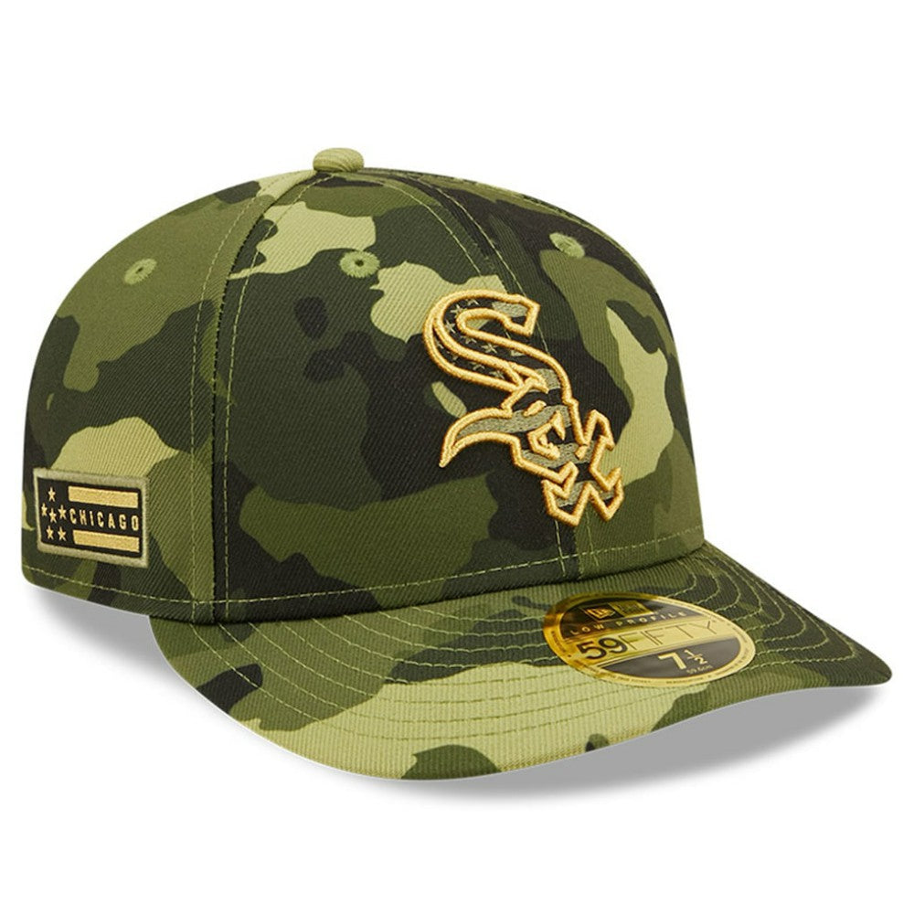 Chicago White Sox New Era 2022 Armed Forces Day On-Field Low Profile 59FIFTY - Camo