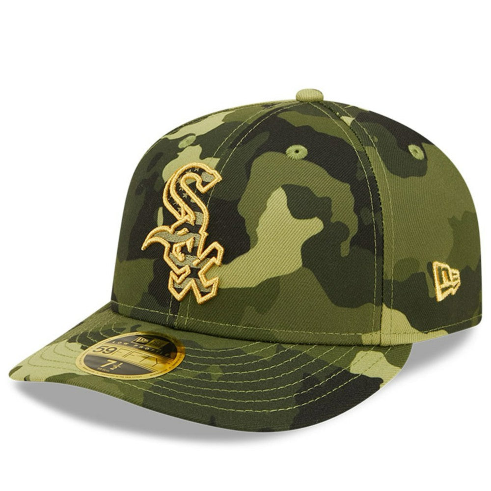 Chicago White Sox New Era 2022 Armed Forces Day On-Field Low Profile 59FIFTY - Camo