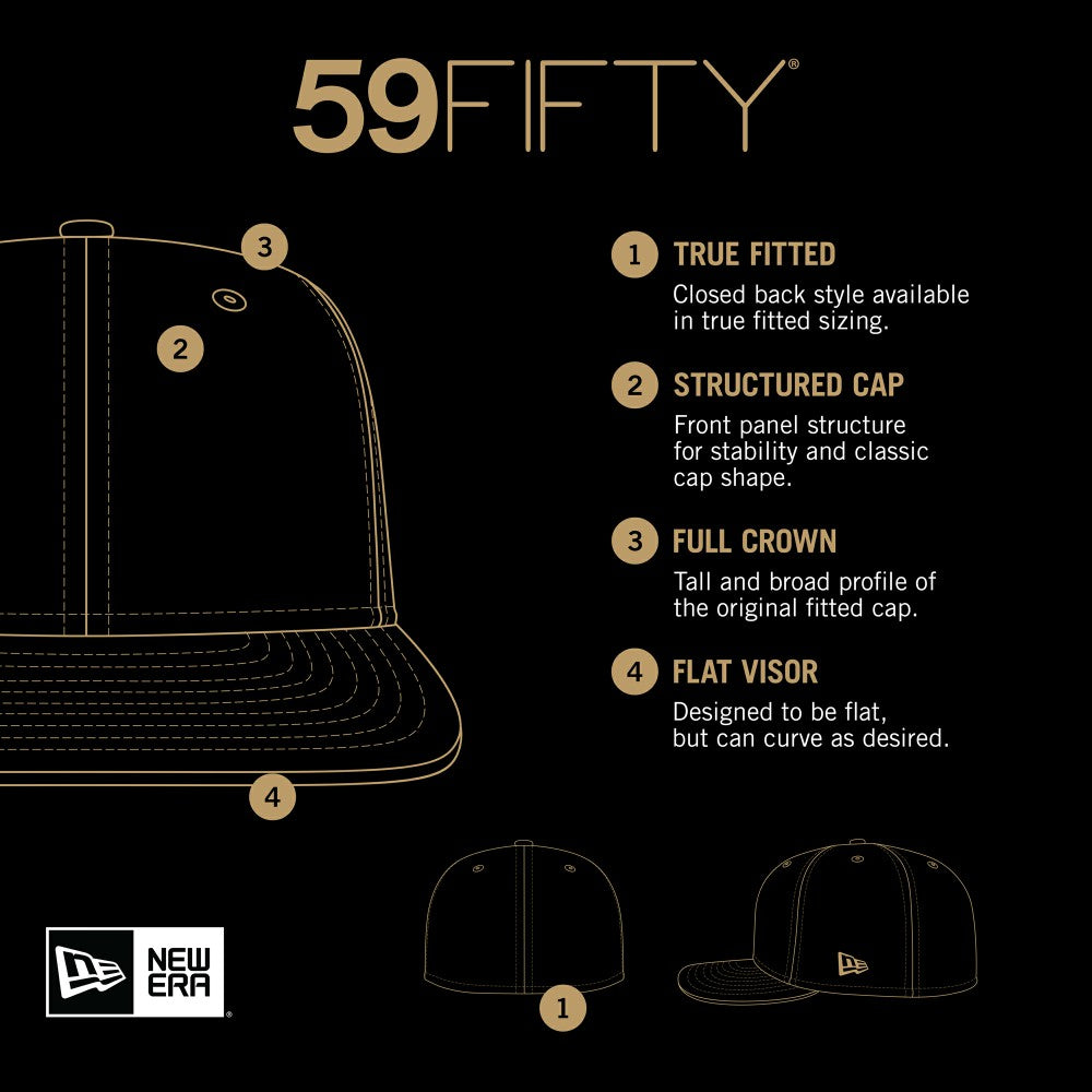 Milwaukee Brewers New Era 2022 City Connect 59FIFTY Fitted Hat - Powder Blue Hats