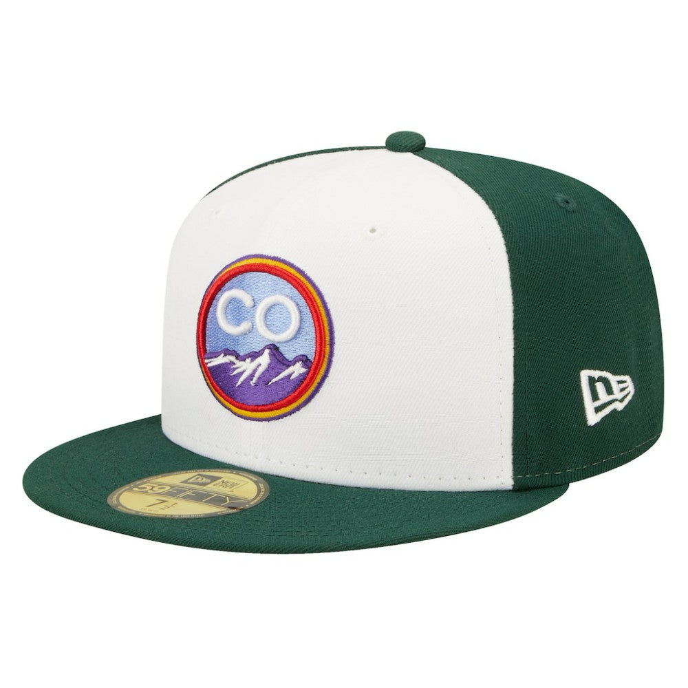 Colorado Rockies New Era 2022 City Connect 59FIFTY Fitted Hat - White Hats