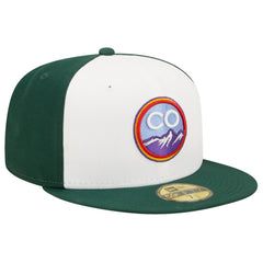Colorado Rockies New Era 2022 City Connect 59FIFTY Fitted Hat - White Hats