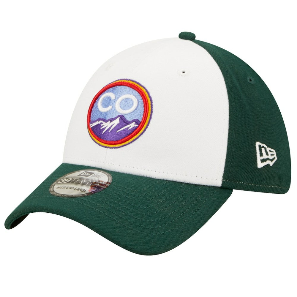 Colorado Rockies New Era 2022 City Connect 39THIRTY Flex Hat - White Hats