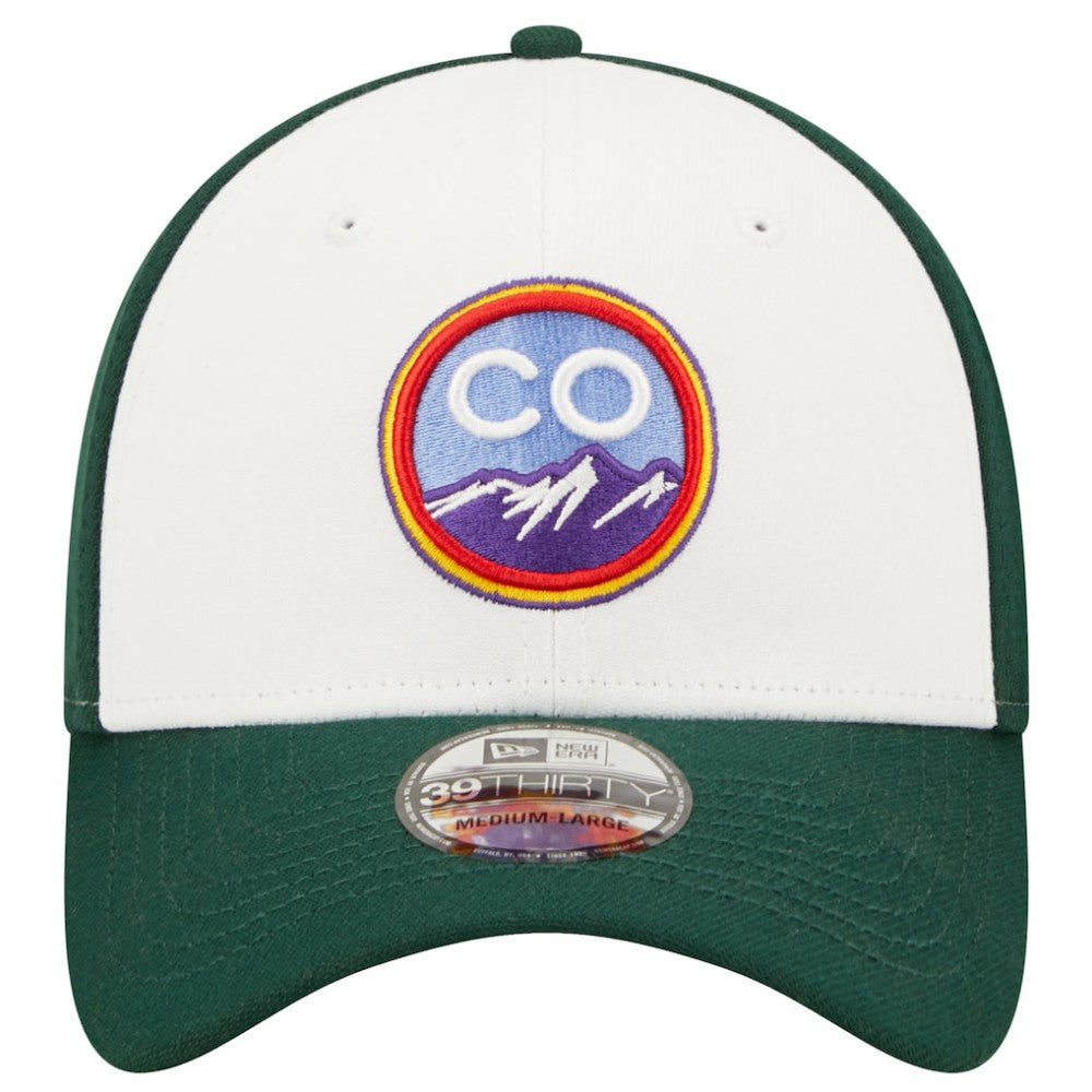 Colorado Rockies New Era 2022 City Connect 39THIRTY Flex Hat - White Hats