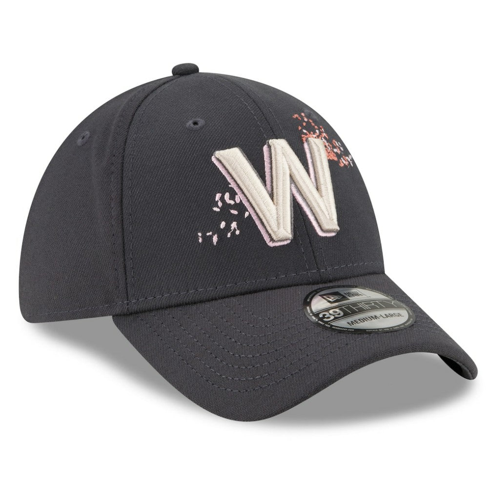 Washington Nationals New Era 2022 City Connect 39THIRTY Flex Hat - Graphite Hats