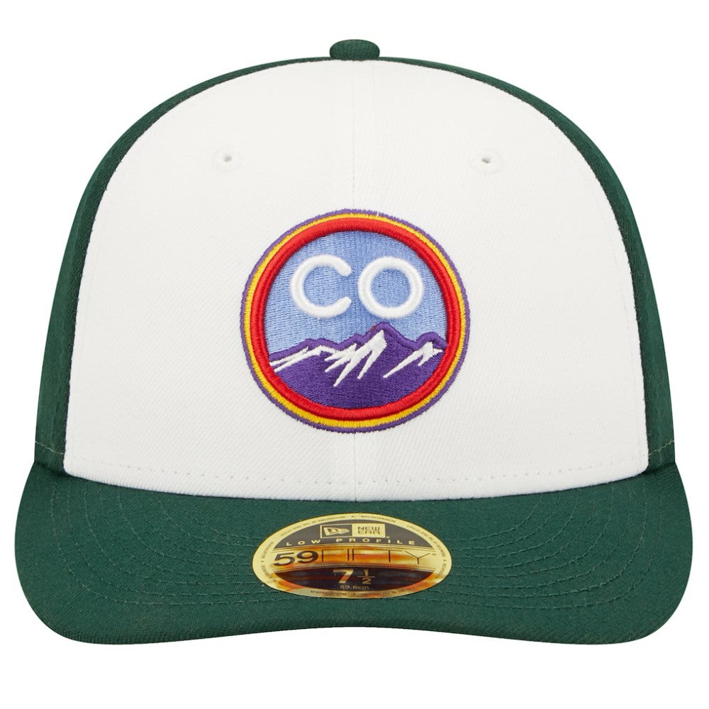 Colorado Rockies New Era 2022 City Connect Low Profile 59FIFTY Fitted Hat - Green Hats