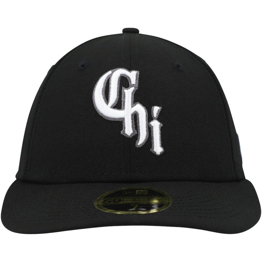 Chicago White Sox New Era City Connect Low Profile 59FIFTY Fitted Hat - Black Hats