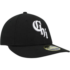 Chicago White Sox New Era City Connect Low Profile 59FIFTY Fitted Hat - Black Hats