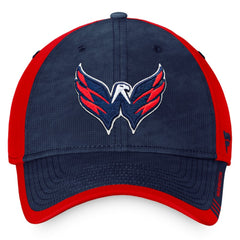 NHL Washington Capitals Fanatics Authentic Pro Rink Camo Flex Hat - Navy/Red