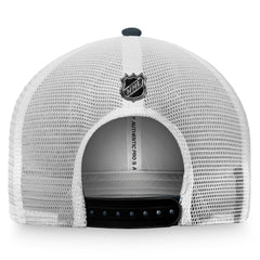 NHL Vegas Golden Knights Fanatics Authentic Pro Rink Trucker Snapback Hat - Charcoal/White