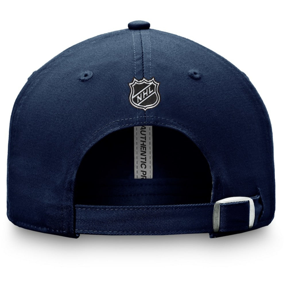 NHL Seattle Kraken Fanatics Authentic Pro Rink Adjustable Hat - Deep Sea Blue