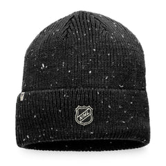 NHL Vegas Golden Knights Fanatics Authentic Pro Rink Pinnacle Cuffed Knit Hat - Black