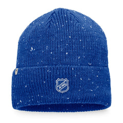 NHL St. Louis Blues Fanatics Authentic Pro Rink Pinnacle Cuffed Knit Hat - Blue