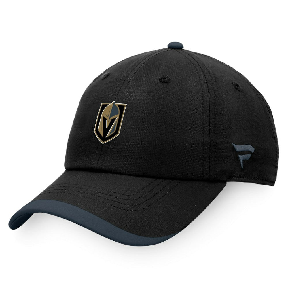 NHL Vegas Golden Knights Fanatics Authentic Pro Rink Pinnacle Adjustable Hat - Black