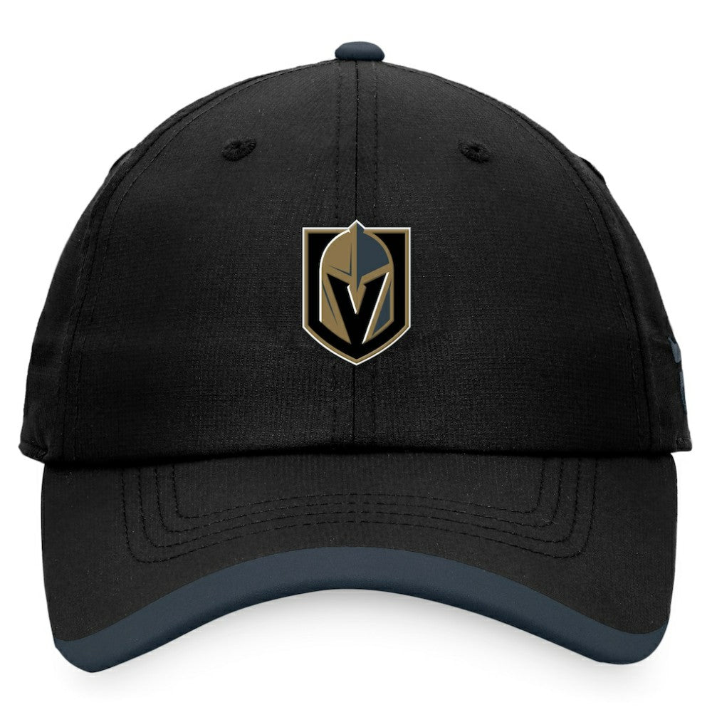 NHL Vegas Golden Knights Fanatics Authentic Pro Rink Pinnacle Adjustable Hat - Black