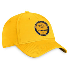 NHL Nashville Predators Fanatics 2022 Authentic Pro Training Camp Flex Hat - Gold
