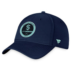 NHL Seattle Kraken Fanatics 2021 Authentic Pro Training Camp Flex Hat - Navy