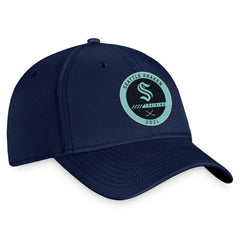 NHL Seattle Kraken Fanatics 2021 Authentic Pro Training Camp Flex Hat - Navy