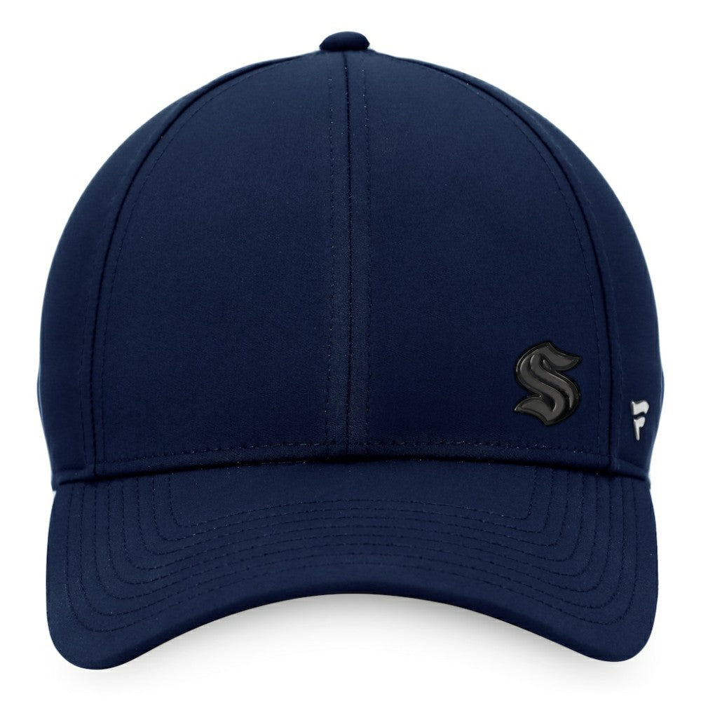 NHL Seattle Kraken Fanatics Women's Authentic Pro Road Structured Adjustable Hat - Deep Sea Blue