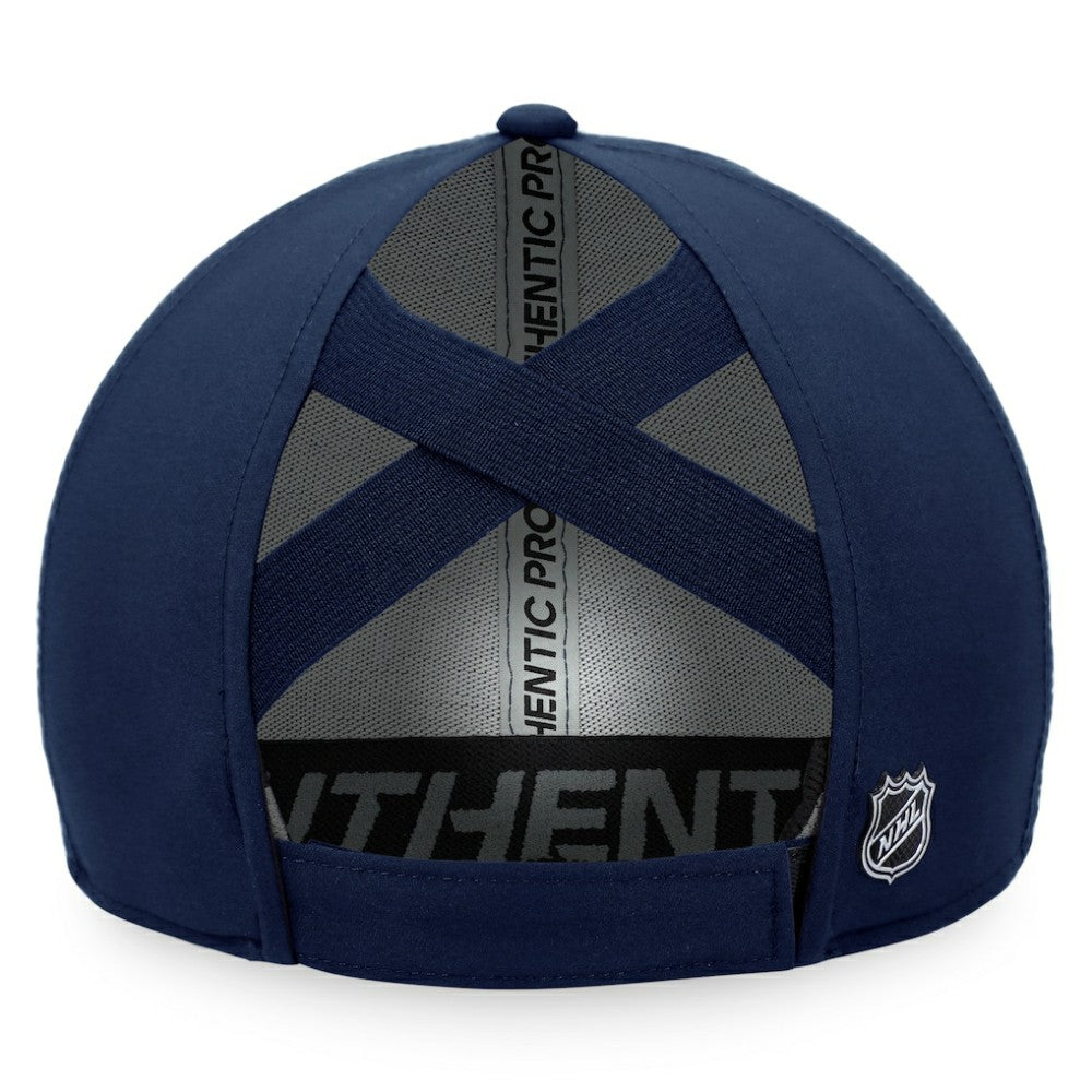 NHL Seattle Kraken Fanatics Women's Authentic Pro Road Structured Adjustable Hat - Deep Sea Blue