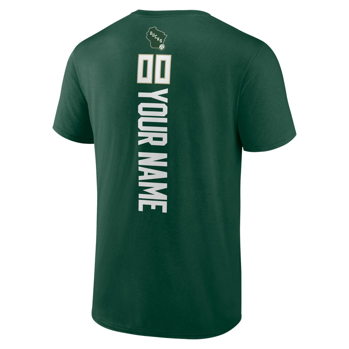 Milwaukee Bucks Personalized Playmaker Team T-Shirt Hunter Green