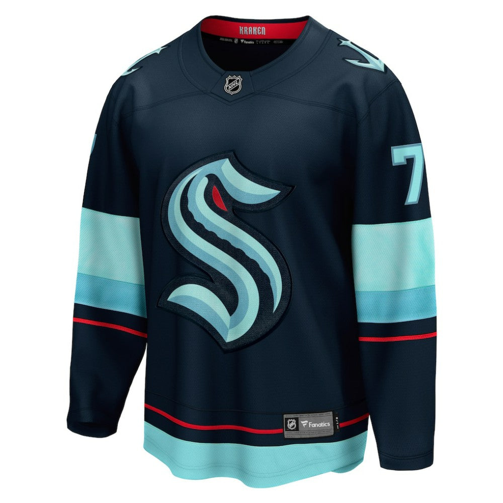 NHL Jordan Eberle Seattle Kraken Fanatics Home Breakaway Player Jersey - Navy