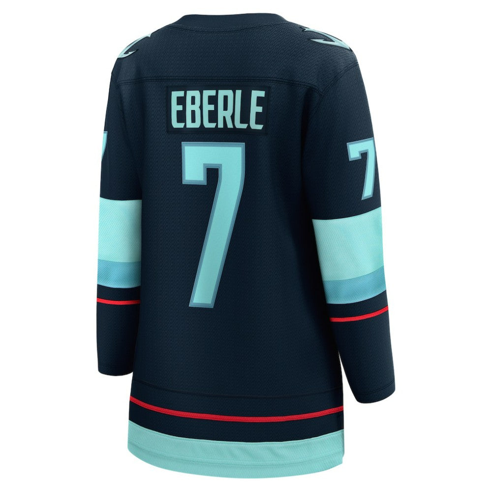 NHL Jordan Eberle Seattle Kraken Fanatics Women's Home Breakaway Player Jersey - Navy