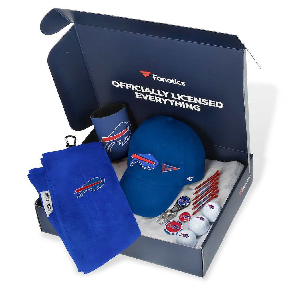 Buffalo Bills Pack Golf-Themed Gift Box $105+ Value
