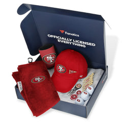 San Francisco 49ers Pack Golf-Themed Gift Box $105+ Value