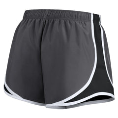 Washington Commanders Women's Team Logo Performance Tempo Shorts Charcoal
