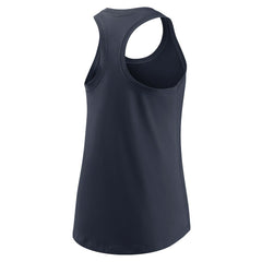 Houston Texans Women's Team Name City Tri-Blend Racerback Tank Top Navy