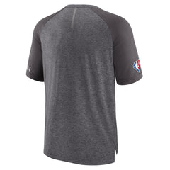Portland Trail Blazers 2022 Noches Ene-Be-A Core Shooting Raglan T-Shirt Heathered Gray