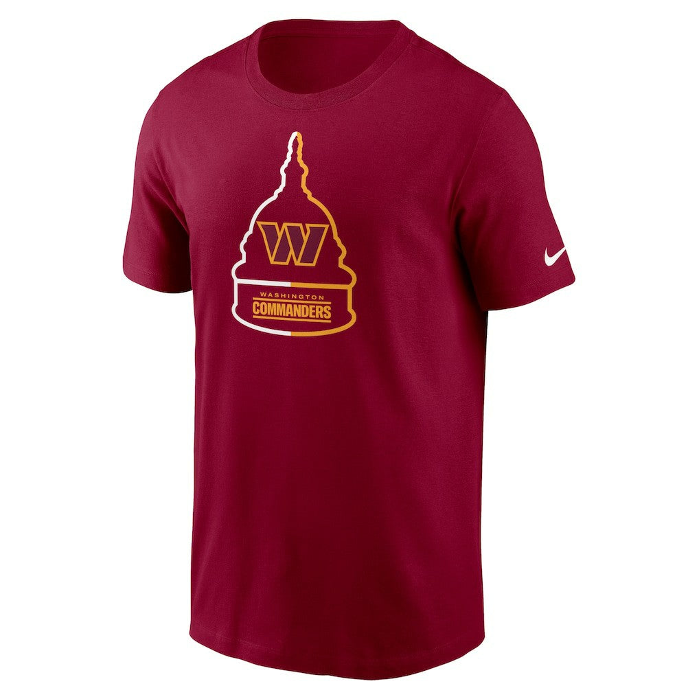 Washington Commanders Essential Local Phrase T-Shirt Burgundy