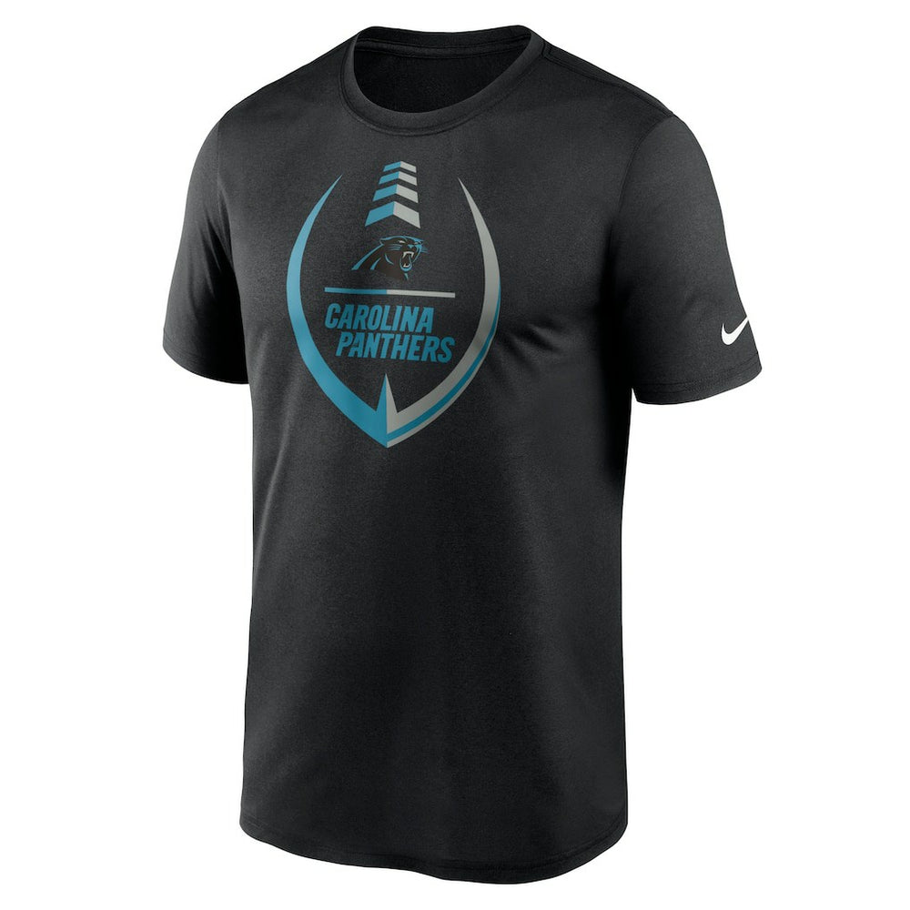 Carolina Panthers Icon Legend Performance T-Shirt Black