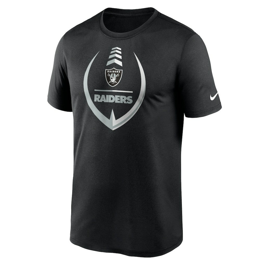 Las Vegas Raiders Icon Legend Performance T-Shirt Black